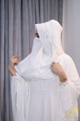 Luxury Abaya Qatar Kaftan Designer Set – 3 PCs | Premium Collection –