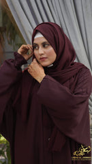 Afiya – Kaftan Style with Cross PintexStyle: Front Open | Sleeves: Batwing (Kaftan)