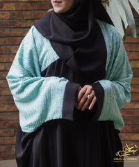 Layla – Kaftan Style with Broshia EleganceFabric: Half Nida, Half Broshia