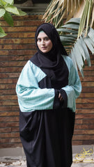 Layla – Kaftan Style with Broshia EleganceFabric: Half Nida, Half Broshia