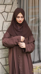 Hoor – Plain Classic in China Nida available in 12 colour Fabric: China Nida