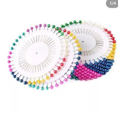 PIN plain Scarf Pin with Pearl Top Elegant & Minimalist