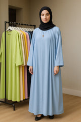 Premium Pleated Abaya – Double Layer | With Dupatta & Niqab