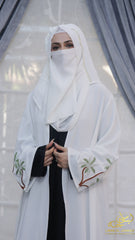 Rimal – Palm Embroidered Abaya Upper