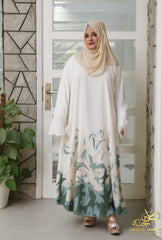 Camouflage Print Abaya – Stylish Maxi Design | Dubai Fabric