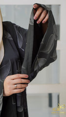 Layana – 3D Leaf Print Airline