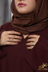 Aura – Classic Plain Nida Abaya (17 Colors)