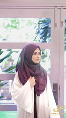 Aura – Signature Tie & Dye Front-Open Abaya