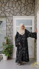 Layana – 3D Leaf Print Airline