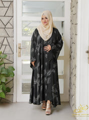 Layana – 3D Leaf Print Airline