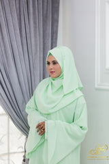 Alvira – Double Upper Designer Abaya Set