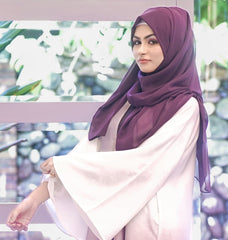 Aura – Signature Tie & Dye Front-Open Abaya