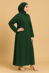 Crush Plain Abaya – Grace in Simplicity ✨