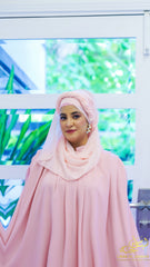 Nayrah Nida Korean – Pleated Shoulder Kaftan Abaya