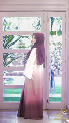 Aura – Signature Tie & Dye Front-Open Abaya