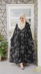 Layana – 3D Leaf Print Airline