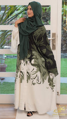 Camouflage Print Abaya – Stylish Maxi Design | Dubai Fabric