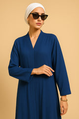 Crush Plain Abaya – Grace in Simplicity ✨