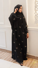 Black Elegance with DMC Nugget BowsColor: Black