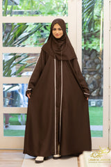 Layla – Contrast Piping EleganceFabric: Nida ChinaAvailable in 5 graceful colors