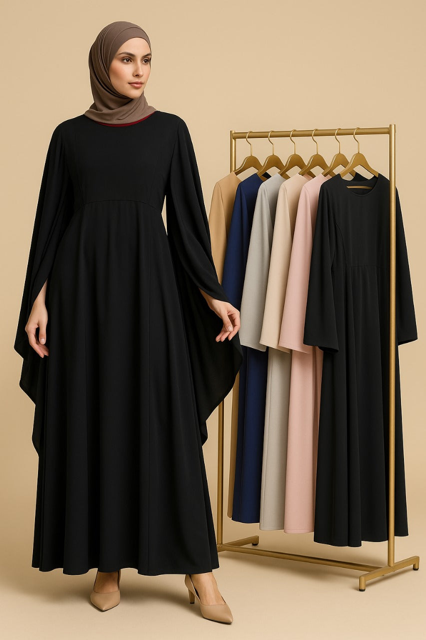 Designer Qatar Maxi Kaftan Abaya – A Perfect Blend of Elegance & Modesty 🌸