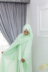 Alvira – Double Upper Designer Abaya Set