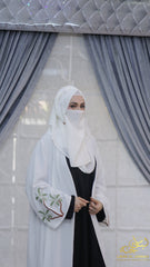 Rimal – Palm Embroidered Abaya Upper