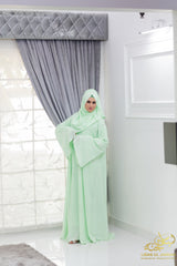 Alvira – Double Upper Designer Abaya Set