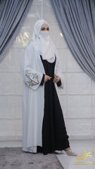 Rimal – Palm Embroidered Abaya Upper