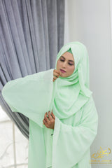 Alvira – Double Upper Designer Abaya Set