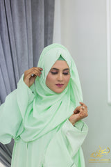 Alvira – Double Upper Designer Abaya Set