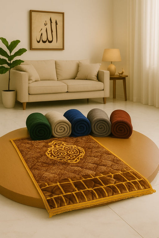 JANAMAZ/ Prayer Rug Made in Pakistan Foam